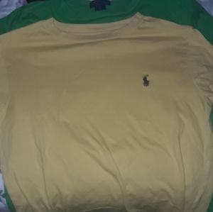 Polo long sleeve shirts size 7/8